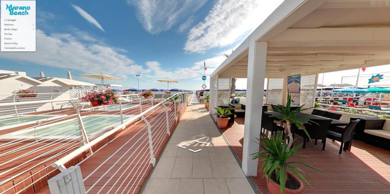 Riccione Beach Hotel - Enjoy Your Summer -Beach Village Incluso Екстер'єр фото