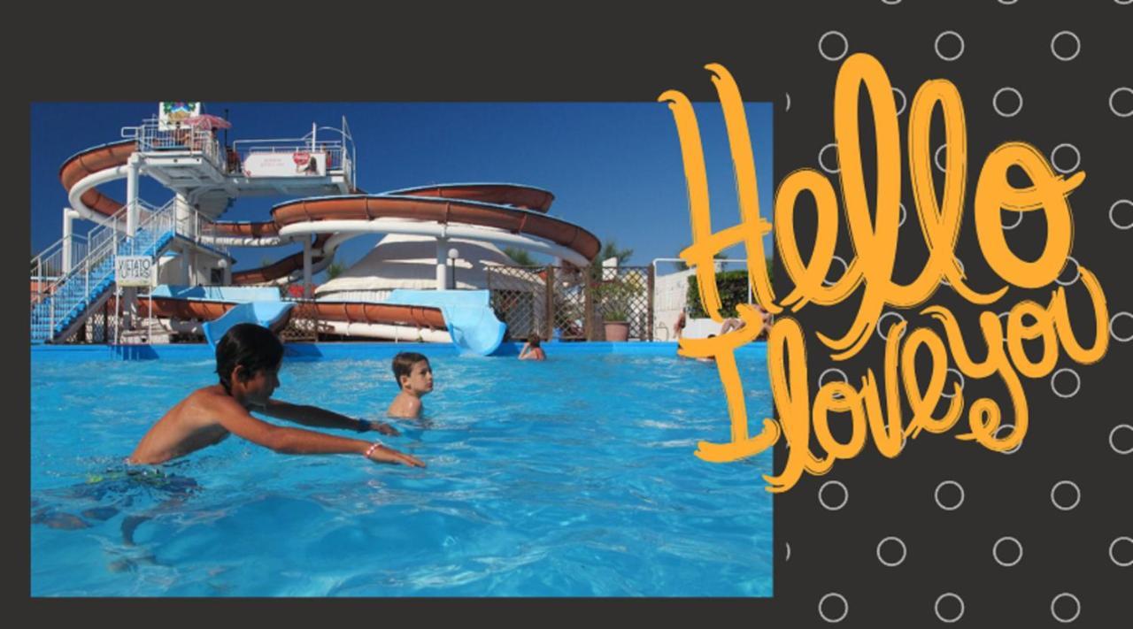 Riccione Beach Hotel - Enjoy Your Summer -Beach Village Incluso Екстер'єр фото